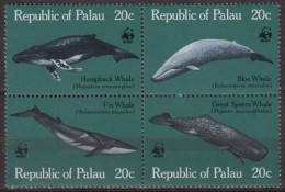 Palau.1983 Whales. 4v. Michel.20-23. MNH 20952 - Baleines