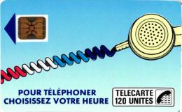 TELECARTE SC4 FOND BLEU.120 U. REF T43 - Telekom-Betreiber