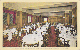 New York City Interior The Clover Room Hotel Bristol - Cafes, Hotels & Restaurants