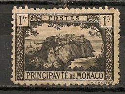 Timbres - Monaco - 1922-1924 - 1 Fr. - - Otros & Sin Clasificación