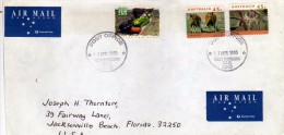 2625 Carta Aérea Australia Tamworth 1995 - Lettres & Documents