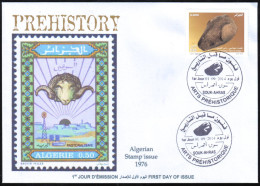 DZ - 2014 FDC Ram's Head Prehistory Prehistoire Neolitic Archeology Vorgeschichte Mouton Sheep Schaf Ovejas - Prehistory