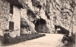 Cpa (73)  Les Echelles  Le  Tunnel  Napoleon 1er  Route  De Chambery - Les Echelles