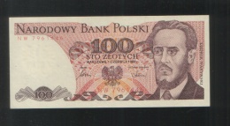 POLAND 100 Zloty 1986 - Pologne