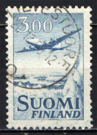 FINLANDIA - 1958 - AEREO IN VOLO (SENZA LETTERE MK) - Usati