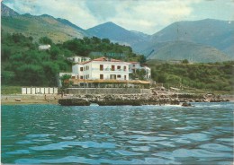 K3383 Acquafredda Di Maratea (Potenza) - Hotel Gabbiano - Terrazza Sul Tirreno / Viaggiata 1970 - Altri & Non Classificati