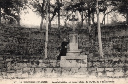 VAR 83 LA ROQUEBRUSSANNE  AMPHITHEATRE ET TERRE PLEIN DE ND DE L'INSPIRATION - La Roquebrussanne