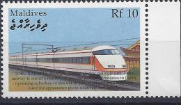 MALDIVES -  Yvert N° 2967 - Neuf Sans Charnière - Train - Maldivas (1965-...)