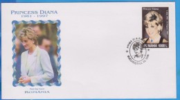 ROMANIA 1 X FDC PRINCESS DIANA - FDC