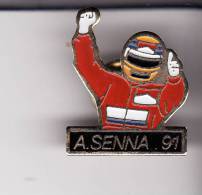 Pin´s Ayrton SENNA 1991 - Autorennen - F1