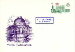 DDR, Ganzsache 1987 Mi P 97 *, 750 Jahre Berlin, Luftpost / Flugpost / Air Mail [120415KIII] - Cartoline - Nuovi