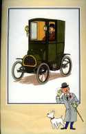 Tintin Voir Et Savoir Automobile : Renault Conduite Intérieure 1899 Par Hergé - Automobili
