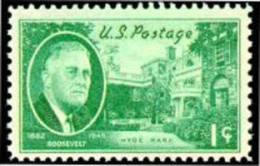 USA 1945 Scott 930, Franklin D. Roosevelt Issue 1c, MNH ** - Unused Stamps