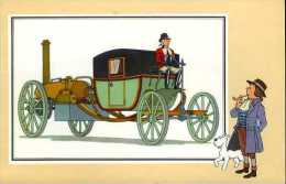 Tintin Voir Et Savoir Automobile : Voiture à Vapeur De Symington 1786 Par Hergé - Auto's