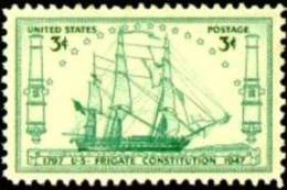 USA 1947 Scott 951, U.S. Frigate Constitution, MNH ** - Neufs