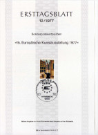 Berlin (West) 1977 Ersttagsblatt Mi 551  [120415ETBI] - 1e Dag FDC (vellen)