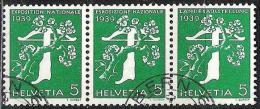 Schweiz Suisse 1939: Zusammendruck / Se-tenant Zu Z25b Mi W10 Mit Halbmond-o BERN Oblitération Demi-lune (Zu CHF 24.00) - Se-Tenant