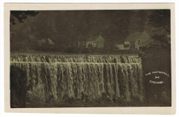 RB 1031 - Early Viner Real Photo Postcard -  The Waterfall - Cheddar Gorge - Somerset - Cheddar