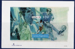 ARGENTINE 1994       Football      Coupe Du Monde 94   World Cup 94    MNH - Blocs-feuillets