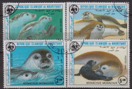 Mauritanie 1986 Whales.4v. Michel.871-874.Used MNH 20963 - Baleines