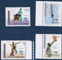 ARGENTINE 1996    Jeux Olympiques    Olympics Games  Running, Discus, Torch Bearer, Men's With Coxswain  4v  MNH - Nuevos