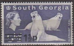 South Georgia 1971 Whales.1v. MNH 20973 - Baleines