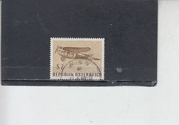 AUSTRIA  1968 - Sassone A 63° -  Aereo - Other & Unclassified