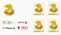 Austria Mushrooms Pilze (I) Sheet Of 4 + Allonge °BM10003 - Testphase PBM WIPA 2008 Selbstklebend ! - Persoonlijke Postzegels
