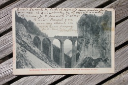 Carte Postale Ancienne Suisse Landwasser-Viaduci Bel Filisur - Filisur
