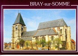 Bray Sur Somme : L´église (n°8033/2 éd Mage) - Bray Sur Somme