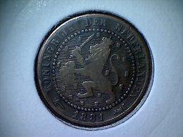 Nederland 1 Cent 1881 - 1849-1890 : Willem III