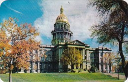 Colorado State Capitol Overlooking The Civic Center Denver Colorado - Denver