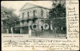 OLD POSTCARD TEATRO  THEATRE DU PARC  BRUSSELS BELGIUM CARTE POSTALE - Istituzioni Internazionali