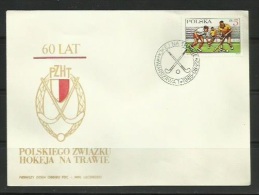 FDC POLONIA POLSKA 1985 - Hockey (sur Gazon)