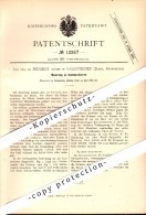 Original Patent - Les Fils De PEUGEOT à Valentigney , Doubs , 1880 , Clippers , Coiffeur !!! - Valentigney