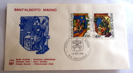 VATICANO 1980 - SAN ALBERTO MAGNO FDC - FDC