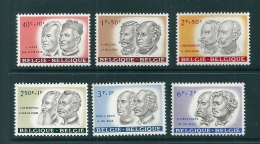 Belgium 1961 Yvert 1176-81 MNH - Otros & Sin Clasificación