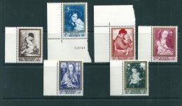 Belgium 1961 Yvert 1198-1203 MNH - Andere & Zonder Classificatie