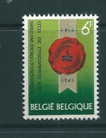 Belgium 1963 Yvert 1254 MNH - Andere & Zonder Classificatie