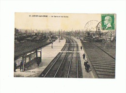 CPA 91 JUVISY SUR ORGE La Gare Et Les Voies - Juvisy-sur-Orge