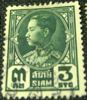 Siam 1928 King Prajadhipok 3s - Used - Siam