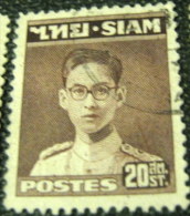 Siam 1947 King Bhumibol Adulyadej 20s - Used - Siam