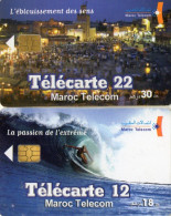 TELECARTES  MAROC  18/30 Dh  (lot De 2) ******6 - Maroc