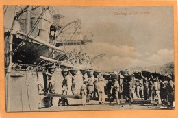 St Lucia Saint Lucia Cooling 1905 Postcard - Sainte-Lucie