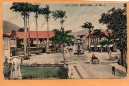 St Kitts The Circus Basseterre 1910 Postcard - Saint Kitts And Nevis