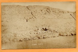 Suez Canal 1910 Real Photo Postcard - Suez