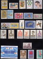 India MNH 1984, 29 Diff., (No Yera Pack, Missing Forts Set), As Scan - Volledig Jaar