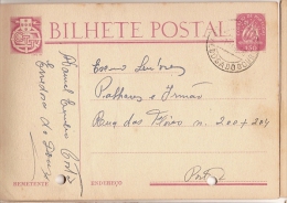 Portugal & Bilhete Postal, Posto De Correios De Ervedosa Do Douro, Porto 1956 (166) - Briefe U. Dokumente