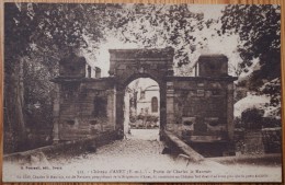 28 : Château D'Anet - Porte De Charles Le Mauvais - Plan Inhabituel - (n°3976) - Anet
