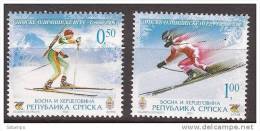 2006  360-61  TORINO OLYMPIADI   BOSNIA ERZEGOWINA  REPUBLIKA SRPSKA  SKI BIATLON   MNH - Hiver 2006: Torino